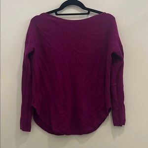 Comfy purple Neiman’s sweater